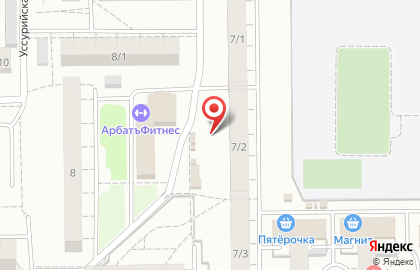 Киоск по продаже мороженого СибХолод в Ленинском районе на карте