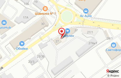 Столовая в Дзержинском районе на карте