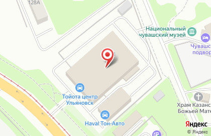 Официальный дилерский центр Geely Тон-Авто Ульяновск на карте