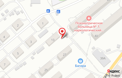 Продуктовый киоск на улице Машиностроителей на карте