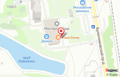 Пекарня в Москве на карте