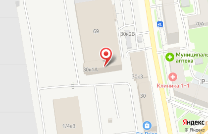 АВЕС в Дзержинском районе на карте