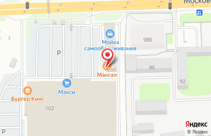 Магазин Вюрт маркет Северо-Запад на Московской улице на карте