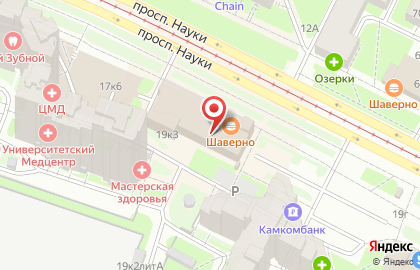 Обувной магазин Идеальная пара в Калининском районе на карте