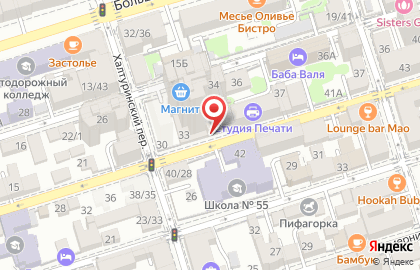 Тату-студия Магнум на Социалистической улице на карте