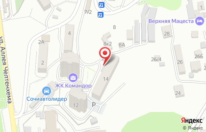Мини-маркет Аида на улице Мацестинской на карте