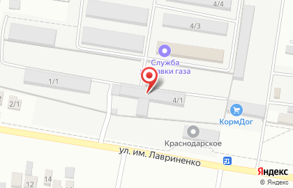 Блинная Вкуснолюбов на Кореновской улице на карте