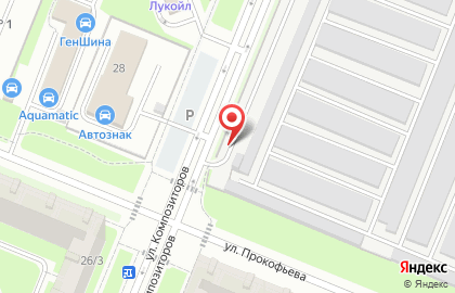 Автостоянка в Санкт-Петербурге на карте