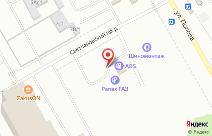 АЗС ABS в Петрозаводске на карте