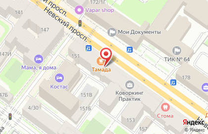 Салон Оптика GCO на площади Александра Невского I на карте