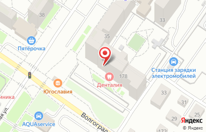 А-Сервис на Волгоградской улице на карте
