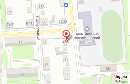 Интернет-магазин Строительный рынок №1 на улице Чехова в Бежецке на карте