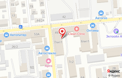 Транспортная компания Каспико на Брестской улице на карте