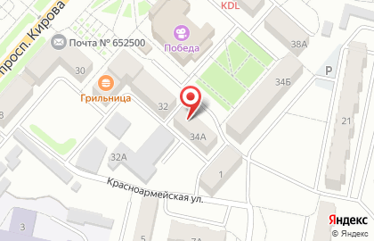 Магазин ювелирных изделий и сувениров на проспекте Кирова на карте