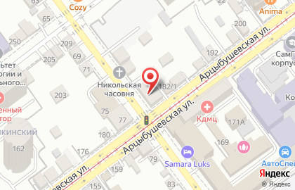 Компания сервисных услуг Блеск на Арцыбушевской улице на карте