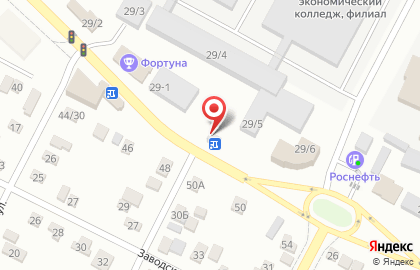 Продуктовый магазин в Ставрополе на карте