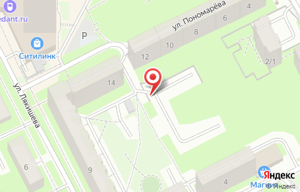 Автостоянка в Перми на карте