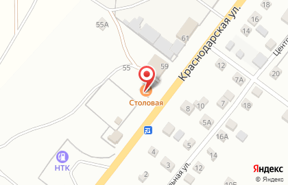 Столовая в Волгограде на карте