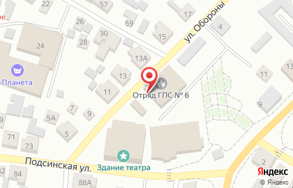 Пожарная охрана 6 отряд ФПС по Красноярскому краю на карте