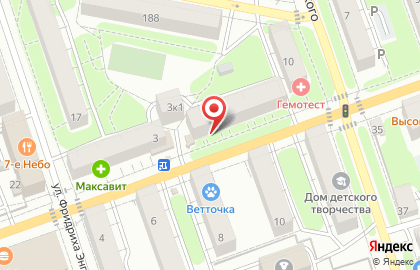 Магазин Ивановский текстиль на улице Маршала Жукова на карте
