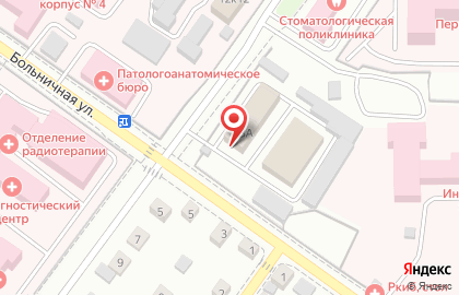 Компания Медтехника в Октябрьском районе на карте