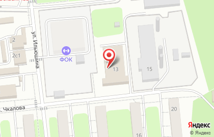 Домодедовский филиал Мособлэнерго на улице Чкалова на карте