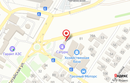 Кафе-шашлычная в Грозном на карте
