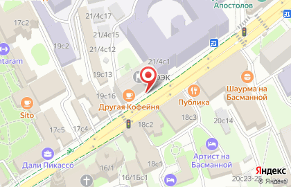 Мир эспрессо на Красных воротах на карте