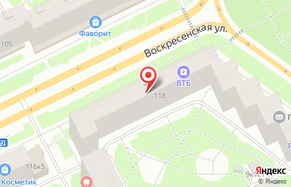 Компания Планета игрушек на Воскресенской улице на карте