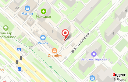 Фирменный магазин Ермолино на улице 15-й микрорайон на карте