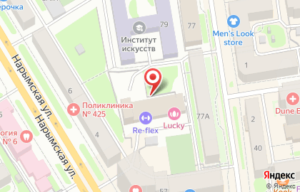 Автостоянка на Советской, 79 к1 на карте