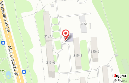 Детская школа искусств №8 на Московской улице на карте