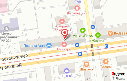 Ломбард Просто 585 в Орджоникидзевском районе на карте