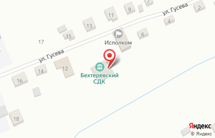 Бехтеревский сельский дом культуры на карте