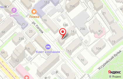 Юридическая компания Фемида ДВ на карте