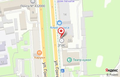 Студия причесок Сергея Косырева на карте