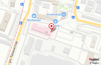 Медико-санитарная часть №9 филиал ЦМСЧ № 119 ФМБА России на карте
