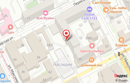 Центр продаж профессиональной косметики Эстетика Плюс на карте