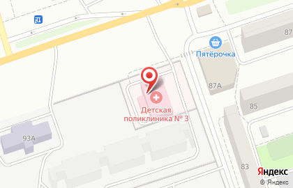 Сызранская городская больница №2 в Сызрани на карте
