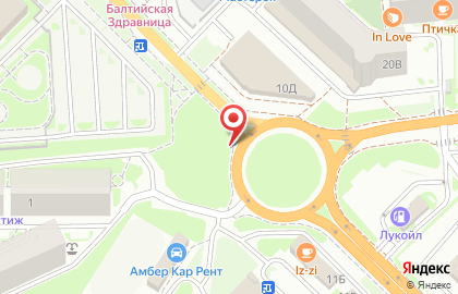 Балтик-Оптик на улице Тургенева на карте