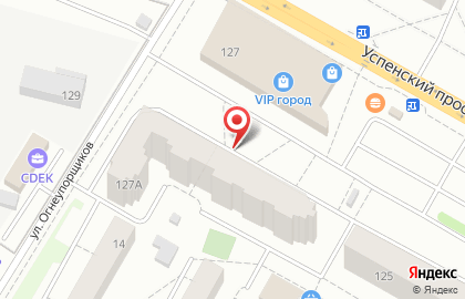 Стоматологическая клиника Прима-дент на Успенском проспекте на карте