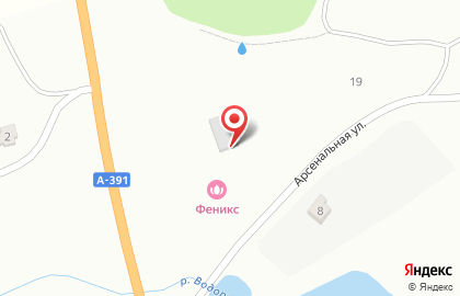 Феникс на Океанской улице на карте