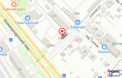 Автостоянка Росток на карте