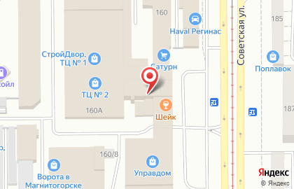 Фабрика мебели Lazurit на Советской улице на карте