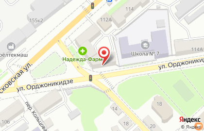 Парикмахерская Орловчанка в Железнодорожном районе на карте