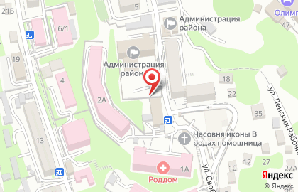Поликлиника Женская консультация в Лазаревском районе на карте