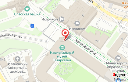 ABSOLUT TAXI на Кремлевской улице на карте