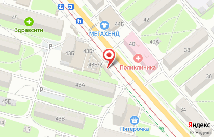 Магазин по продаже овощей и фруктов в Пролетарском районе на карте