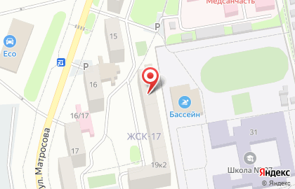 Продуктовый магазин в Старом Осколе на карте