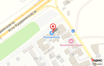 Магазин строительных товаров Муравейник на Александровской улице на карте